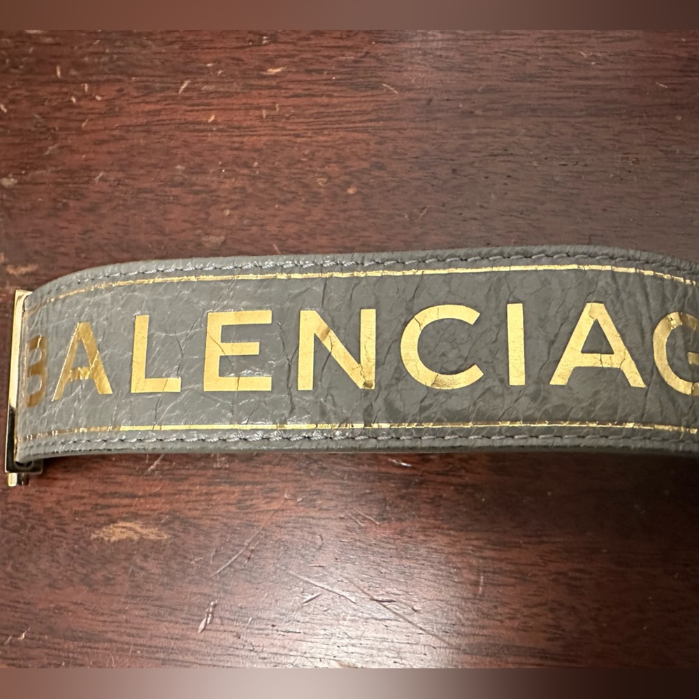 Balenciaga Leather Bracelet